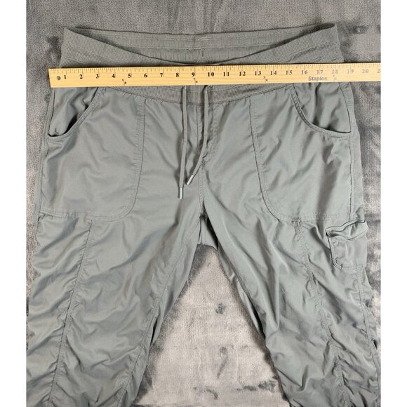 The North Face Joggers Women's Size XL Gray Workout Cargo Pants - Picture 6 of 7